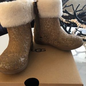Jodie II Glitter Leopard Ugg Boots